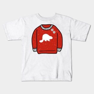 Autumn Vibes Sweater Weather Kids T-Shirt